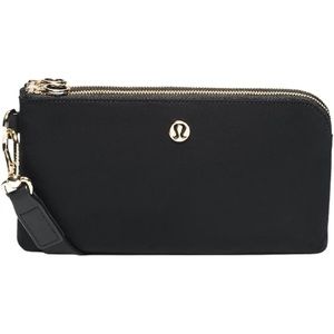 Lululemon Now and Always velvet wristlet
